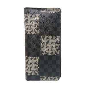 Louis Vuitton Portefeuille Brazza Men's Long Wallet N61211 (Discontinued) Dam...